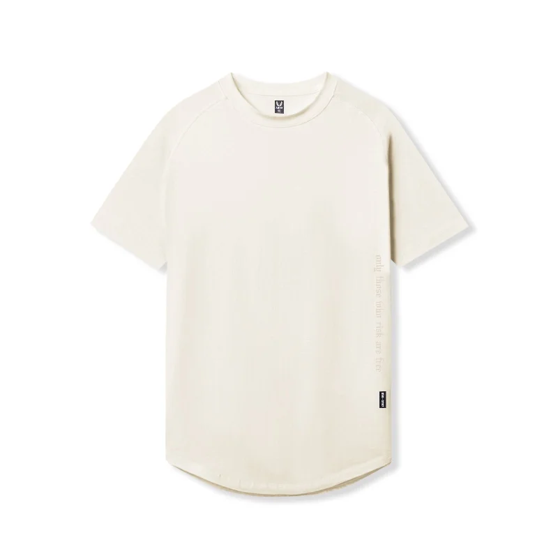 0767. Supima® Established Tee - Ivory Cream