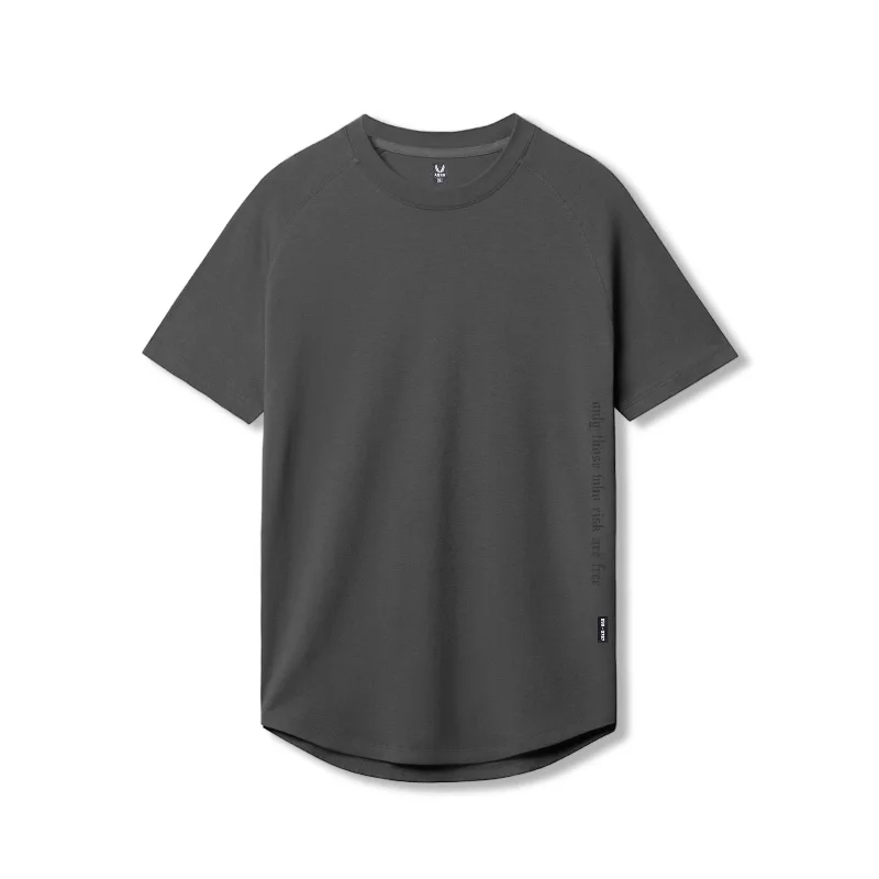 0767. Supima® Established Tee - Space Grey