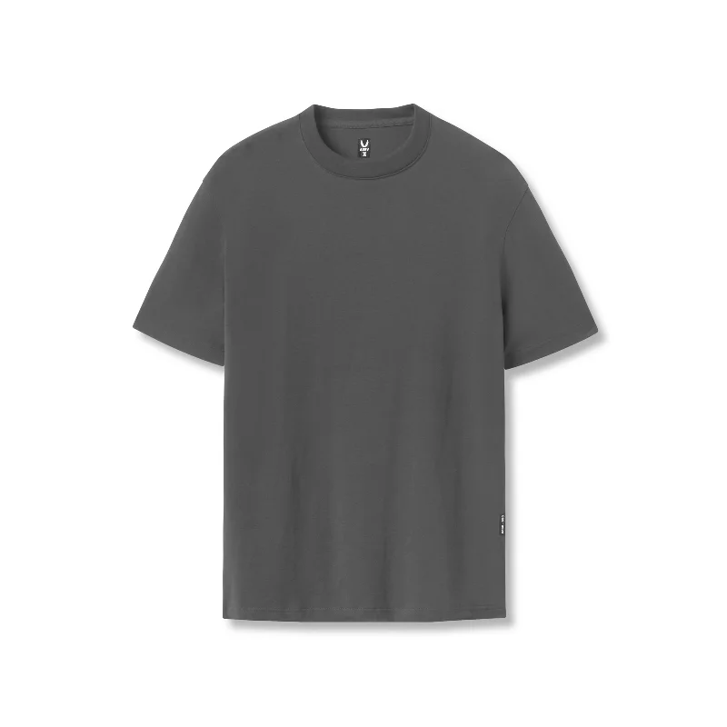 0923. Supima® Essential Tee - Space Grey