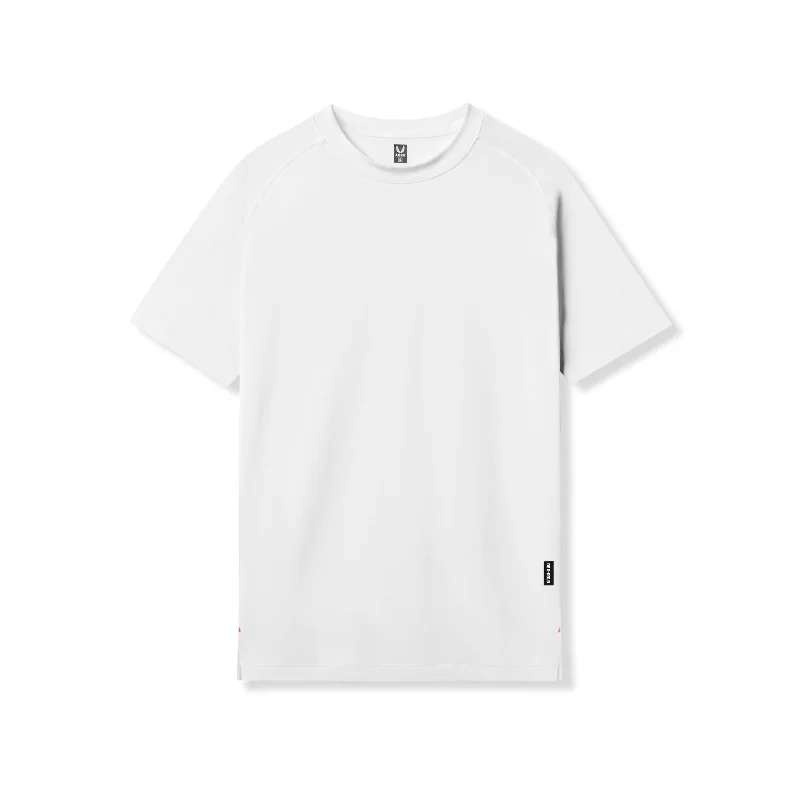 0923. Supima® Essential Tee - White