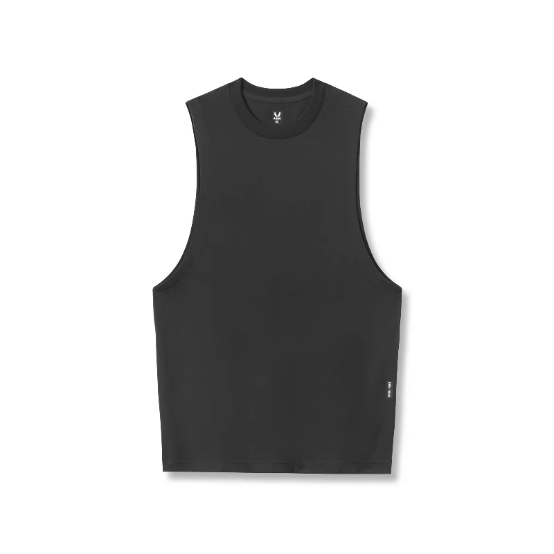 0926. Supima® Muscle Tank - Black