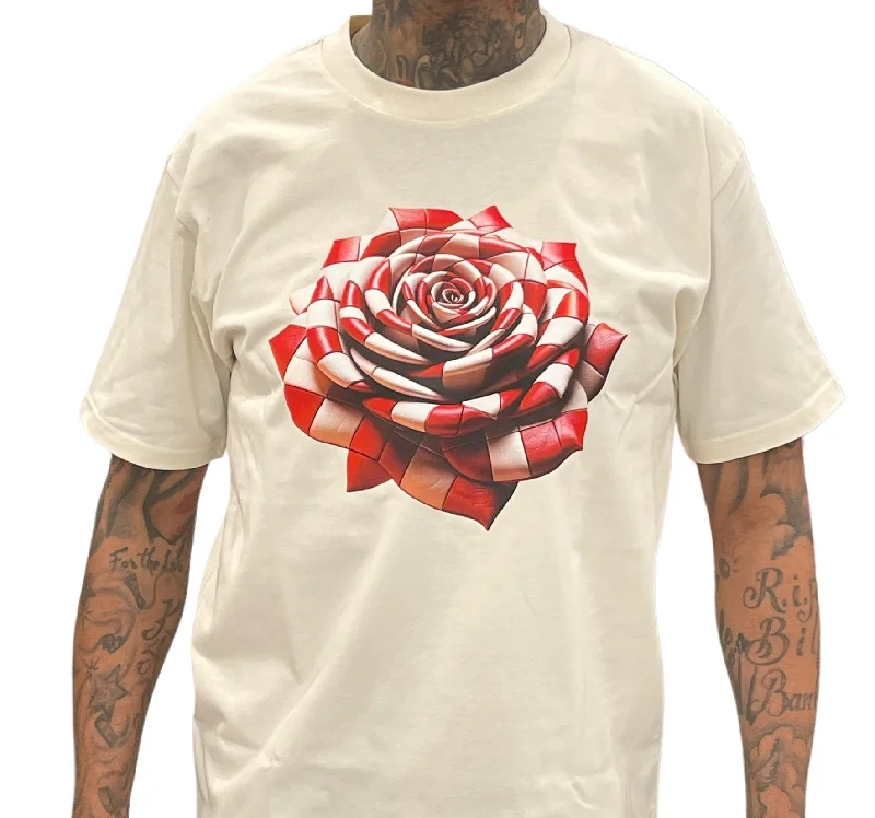 ARTFUL INTELLIGENCE TOUGHER THAN LEATHER (CREAM) TEE