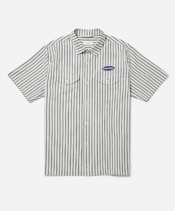 Bruce Striped Work Shirt