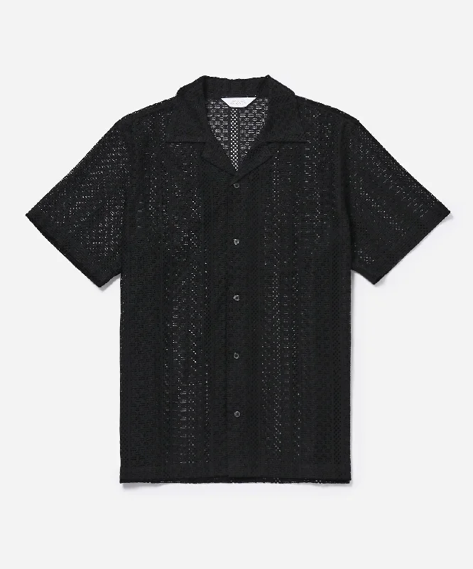 Canty Cotton Lace SS Shirt