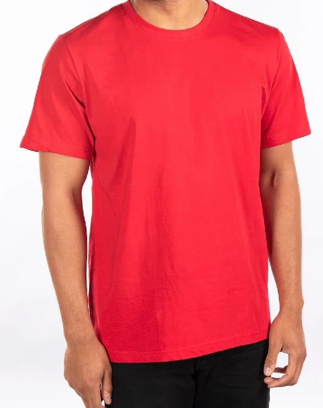 CITY LAB RED CREW NECK T-SHIRT