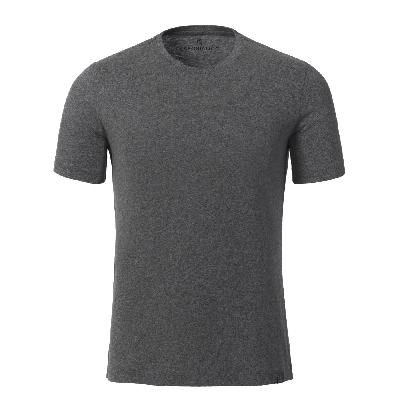 Virgin Wool Crew-Neck T-Shirt