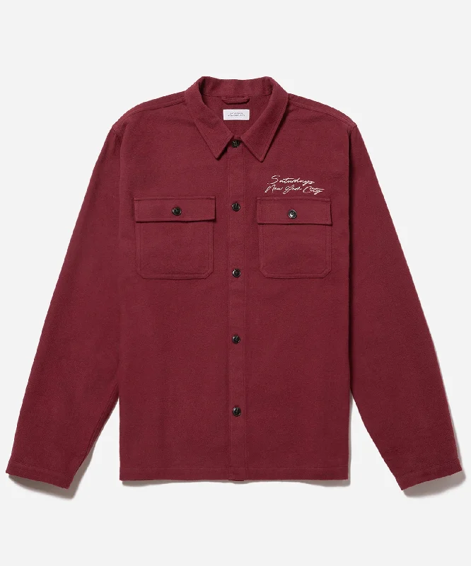 Ryan Solid Flannel Workshirt