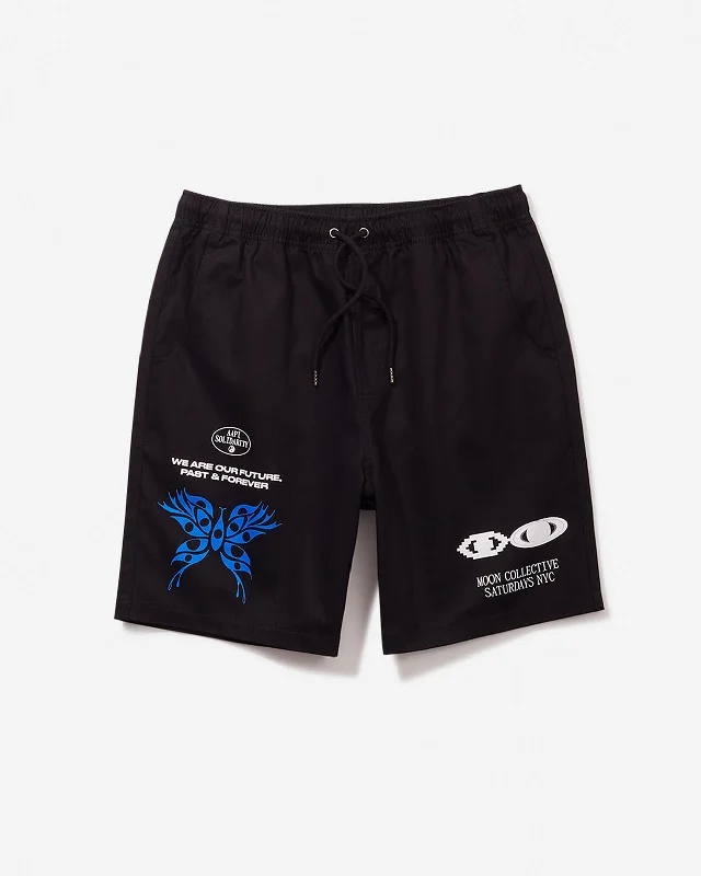 SNYC x Moon Collective Butterfly Shorts