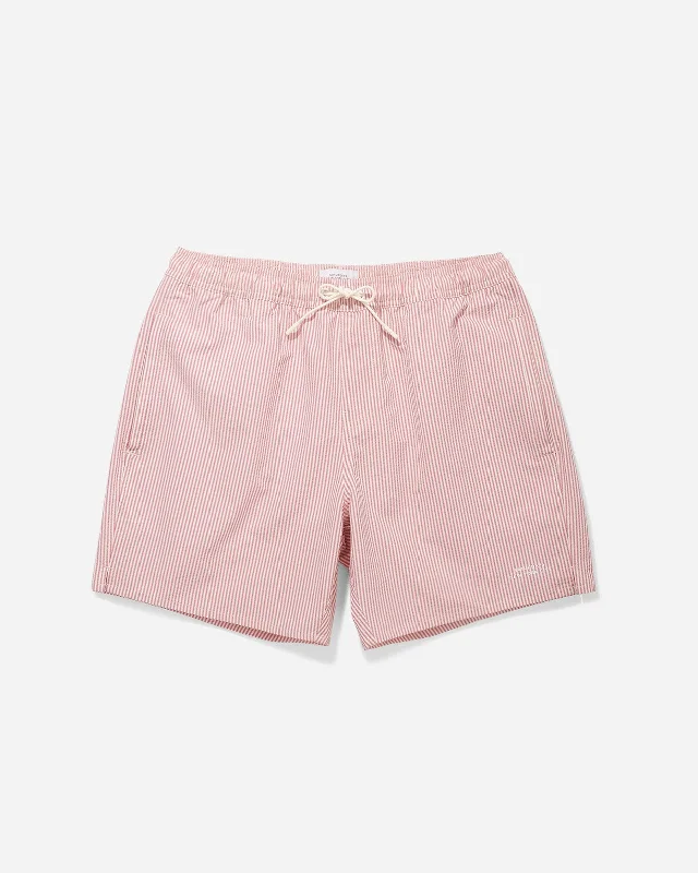 Timothy Seersucker Stripe Swim Short