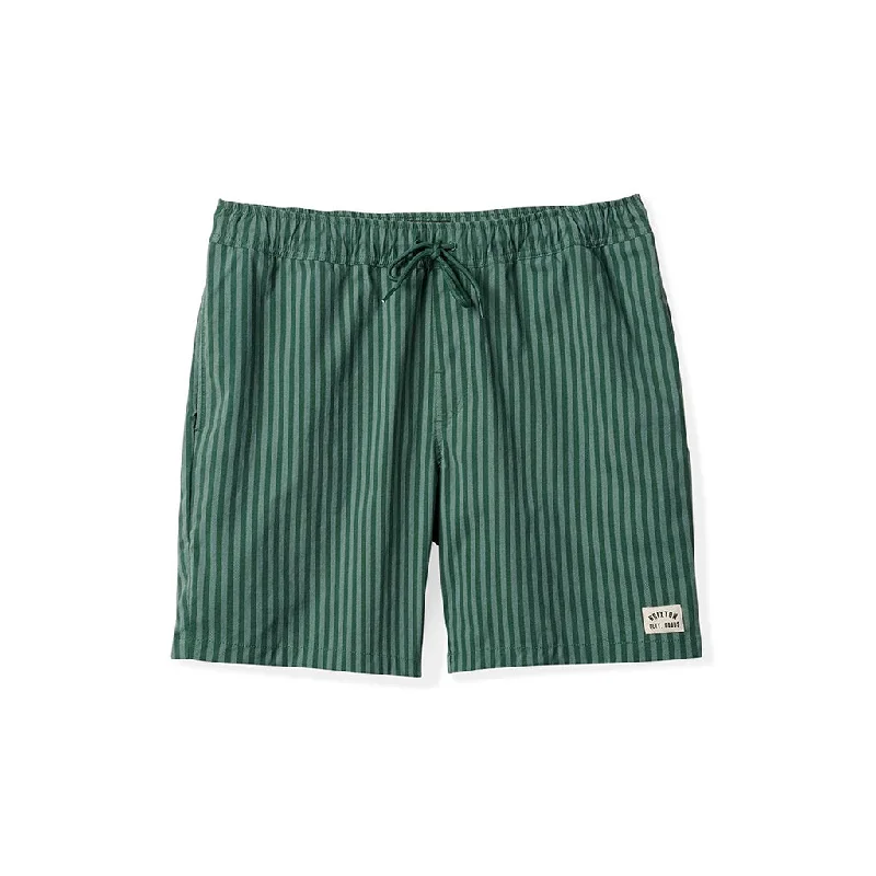 Voyage Short 18" Trekking Green Herringbone