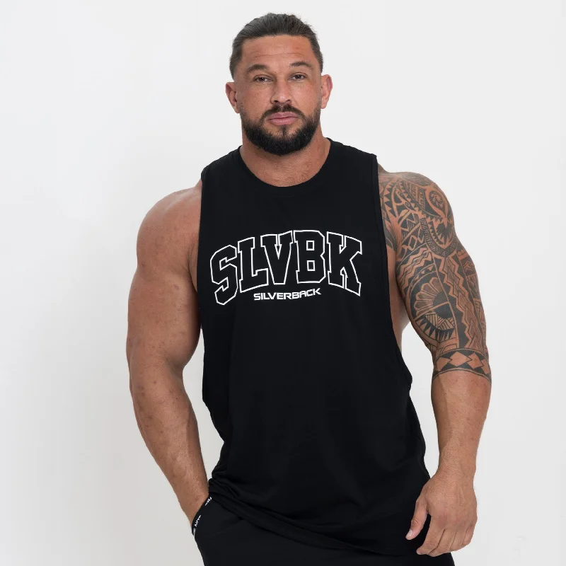 SLVBK Drop Arm Vest - Black