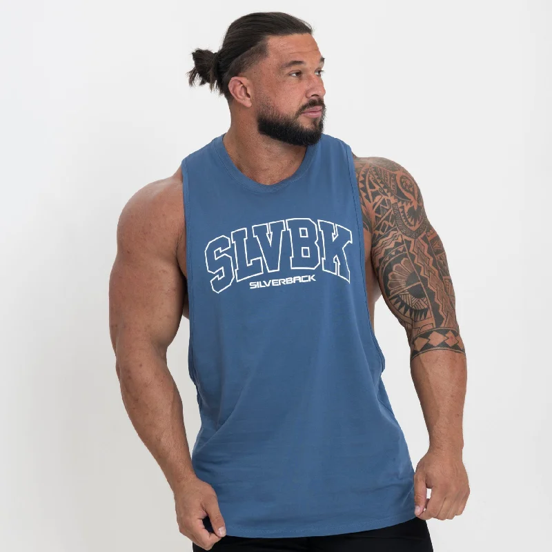 SLVBK Drop Arm Vest - Blue