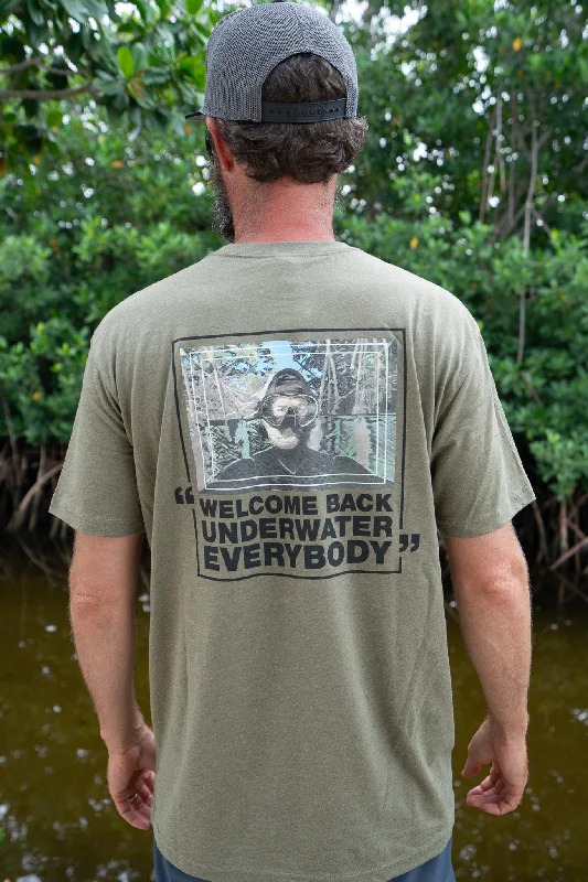 Welcome Back Underwater T-Shirts (Two Colors)