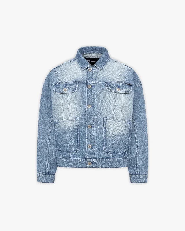 DENIM JACKET LIGHT BLUE