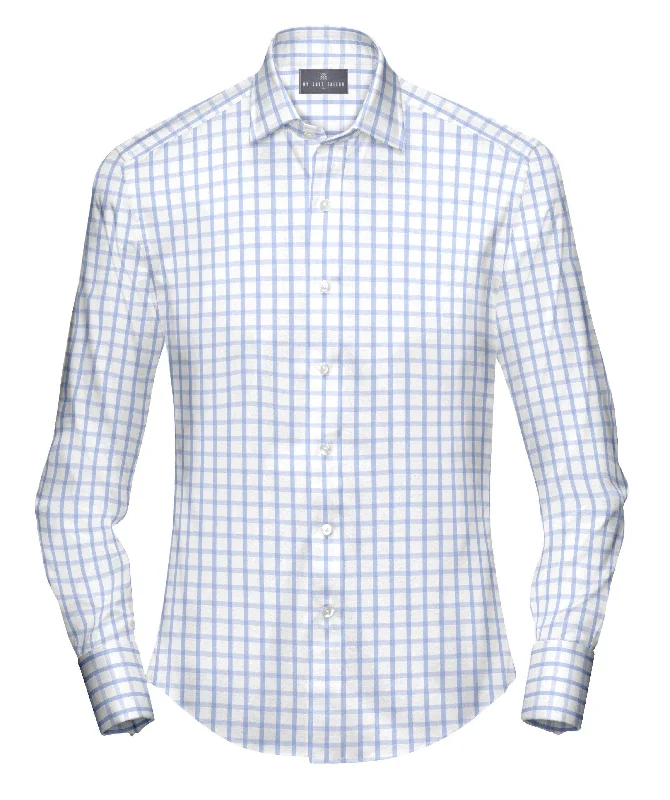 Bronx Blue Check Shirt