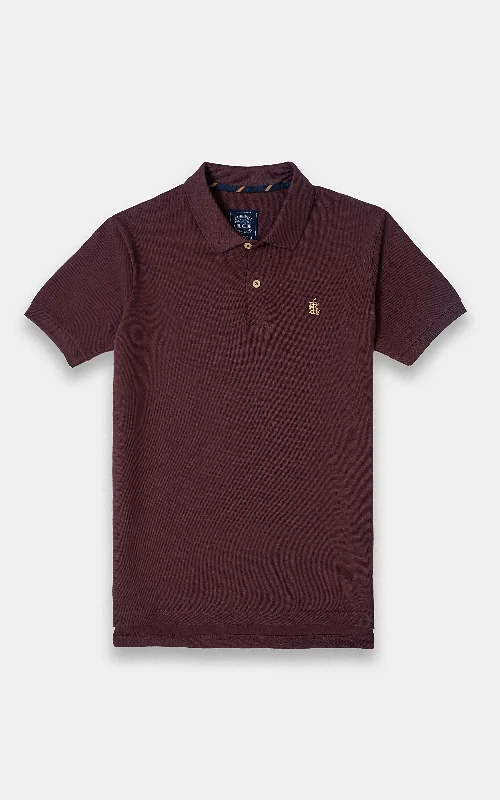 CLASSIC POLO MAROON