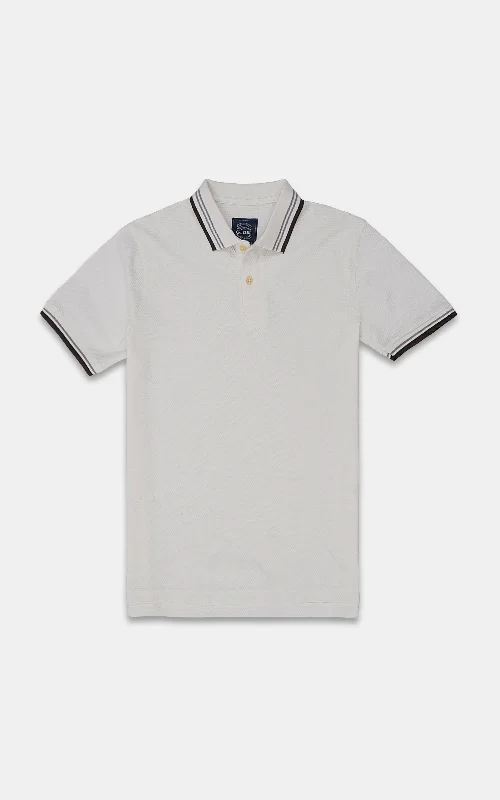 CLASSIC POLO SHIRT OFF WHITE