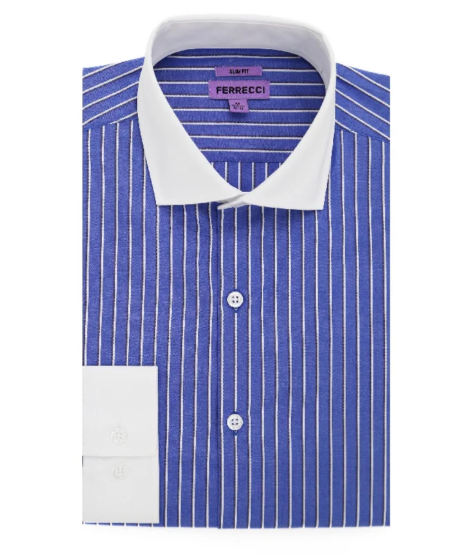 The Duncan Slim Fit Cotton Dress Shirt