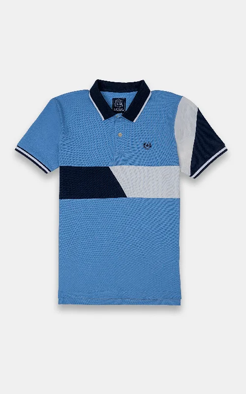 FASHION POLO SHIRT SKY BLUE