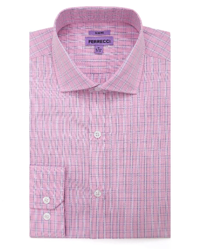 The Henley Slim Fit Cotton Dress Shirt