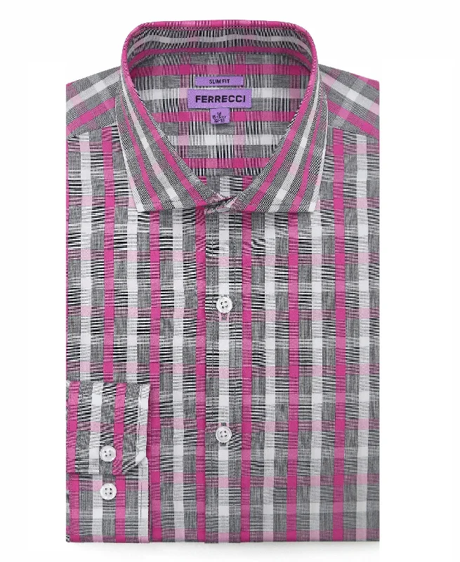 The Kenton Slim Fit Cotton Dress Shirt