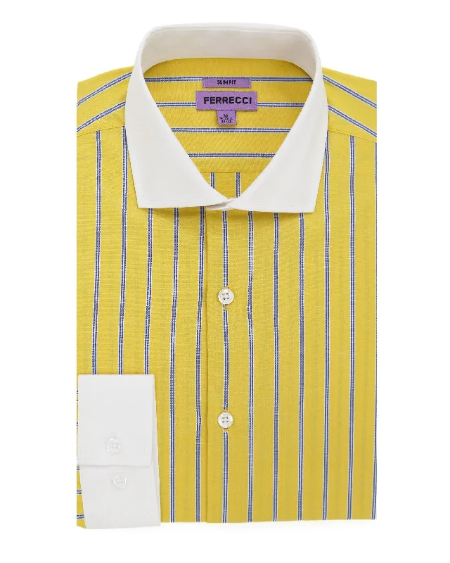 The Kingsley Slim Fit Cotton Dress Shirt