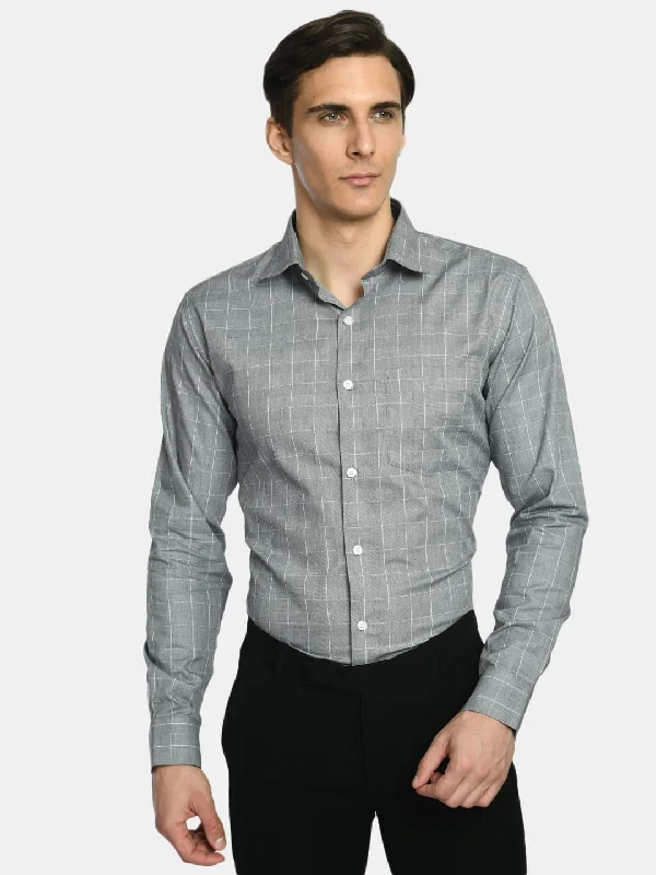 Men's Checks Cotton Regular Fit Shirt