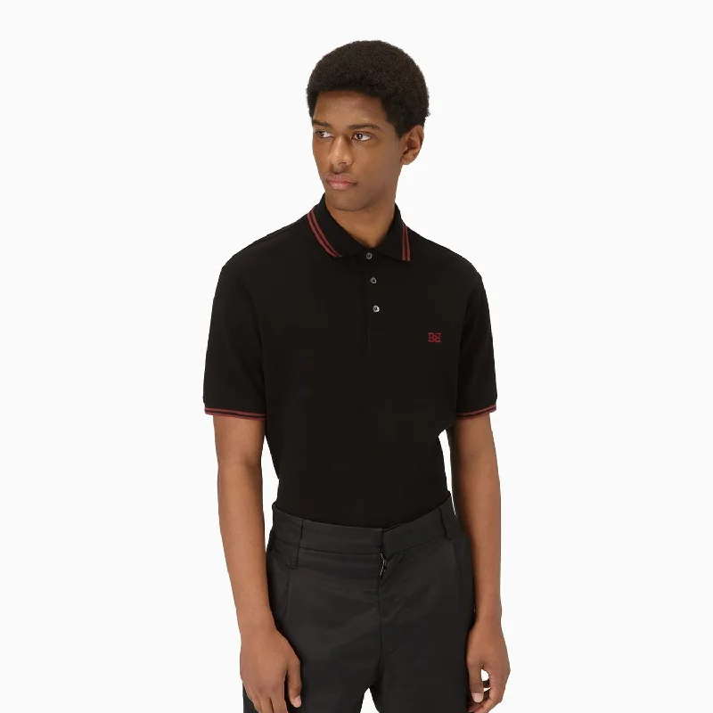 Men's Stripe Polo Shirt