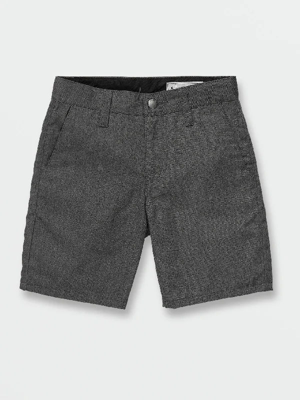 Little Boys Frickin Chino Shorts - Charcoal Heather