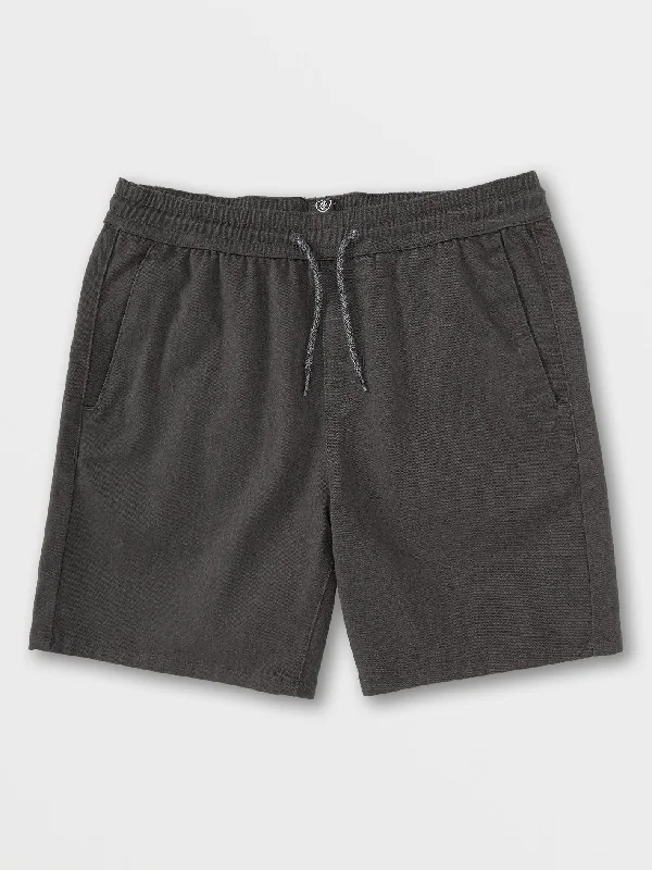 Big Boys Frickin Elastic Waist Shorts - Charcoal Heather