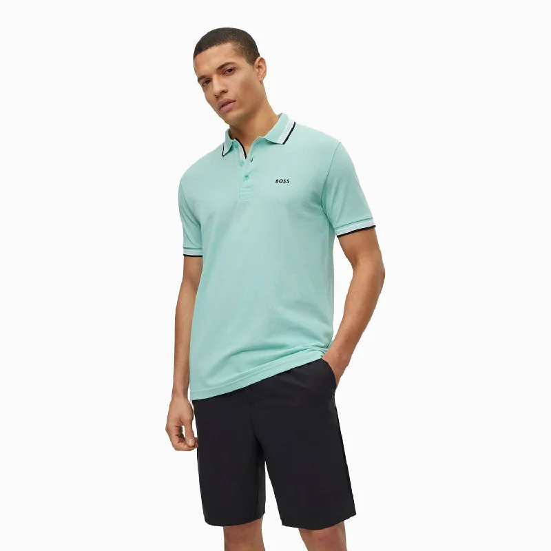 Men's Organic Cotton Polo Shirt With Logo