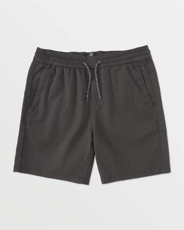 Little Boys Frickin Elastic Waist Shorts - Charcoal Heather