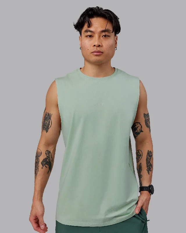 Base FLXCotton Tank - Surf Spray