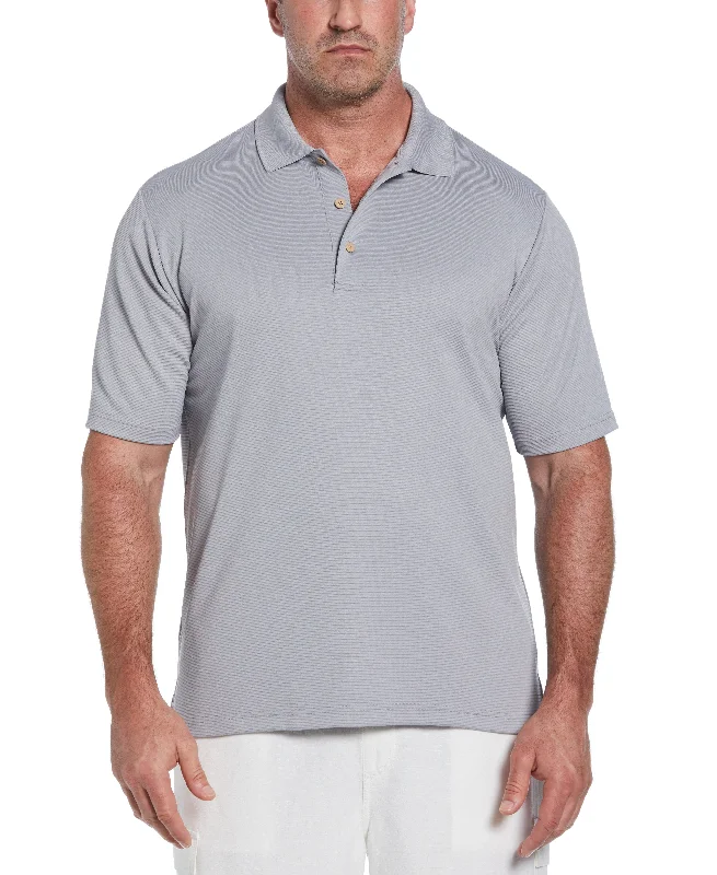 Big & Tall Solid Textured Polo