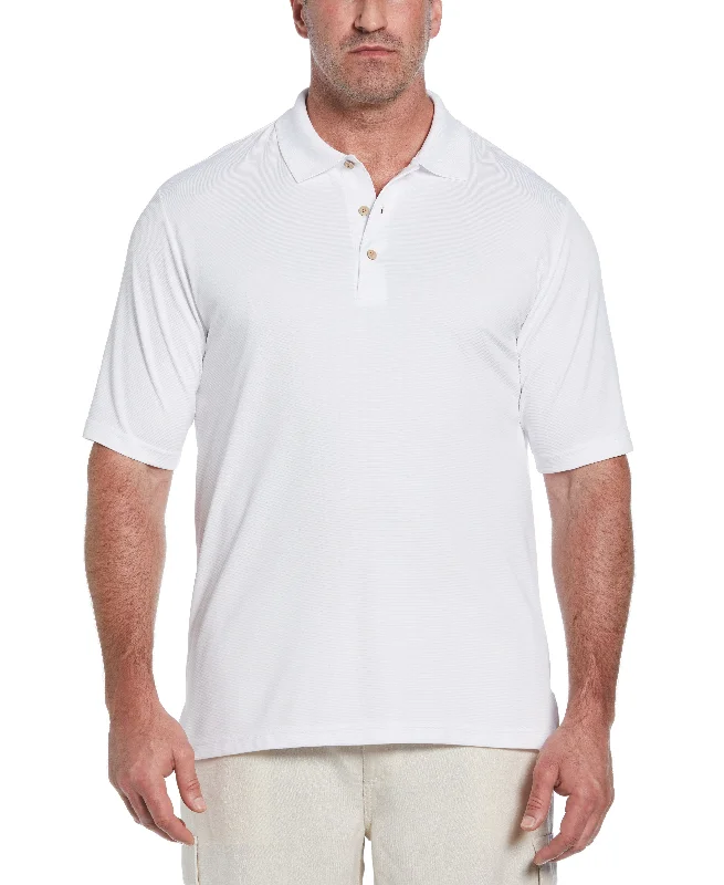 Big & Tall Solid Textured Polo