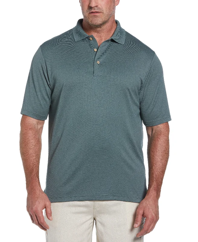 Big & Tall Solid Textured Polo