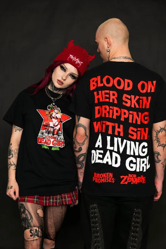 BP x Rob Zombie Living Dead Girl Tee Black