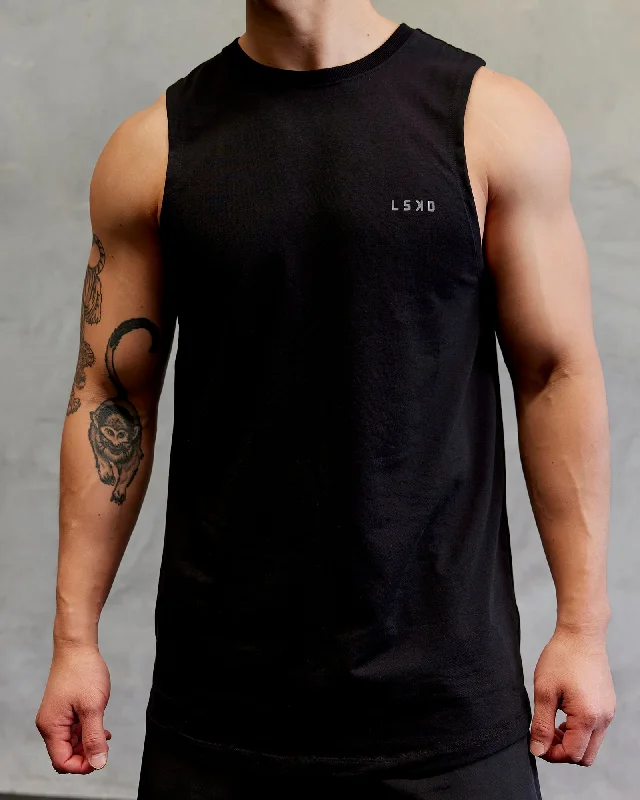 Deluxe PimaFLX Tank - Black