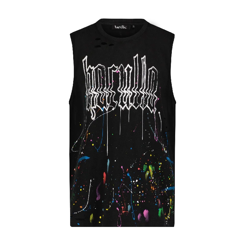 GLITCHED HACULLA TANK TOP