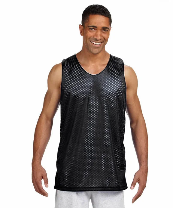 NF1270 - A4 Mens Reversible Mesh Tank Top