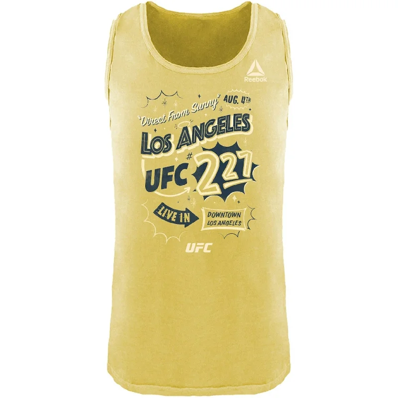 Reebok Mens Live In Downtown Los Angeles Tank Top