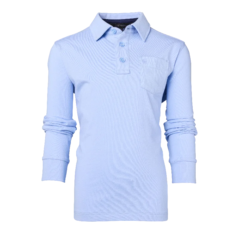 Boy's Spirit Long Sleeve Polo