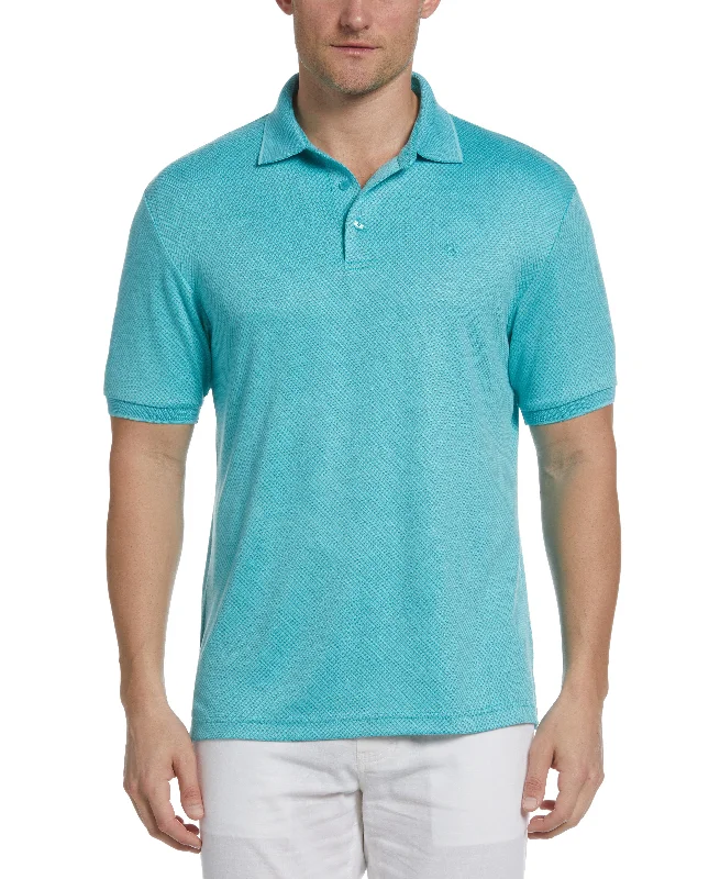 Diamond Jacquard Polo