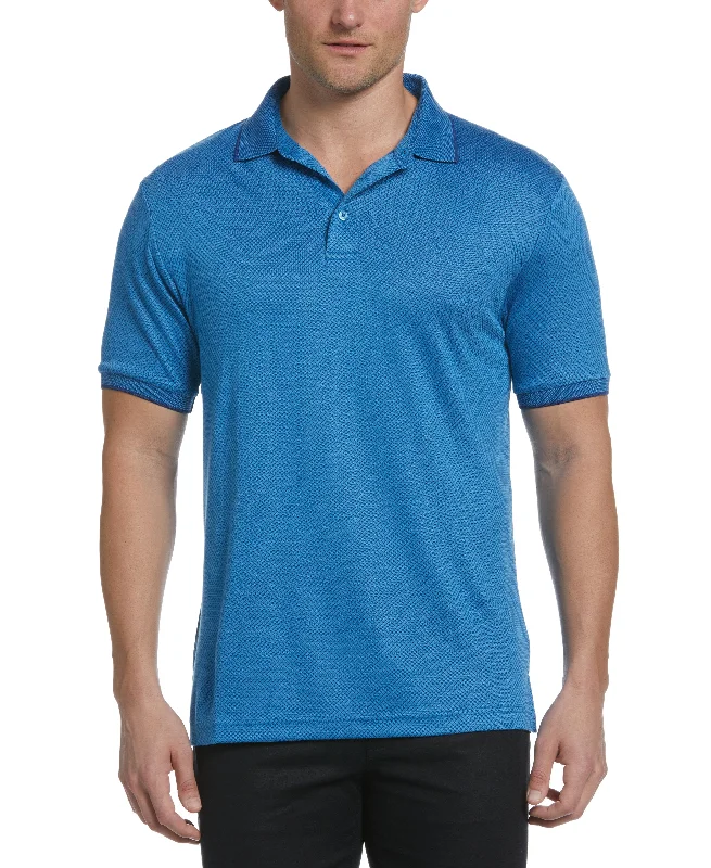 Diamond Jacquard Polo