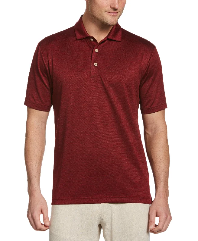 Heather Twill Polo