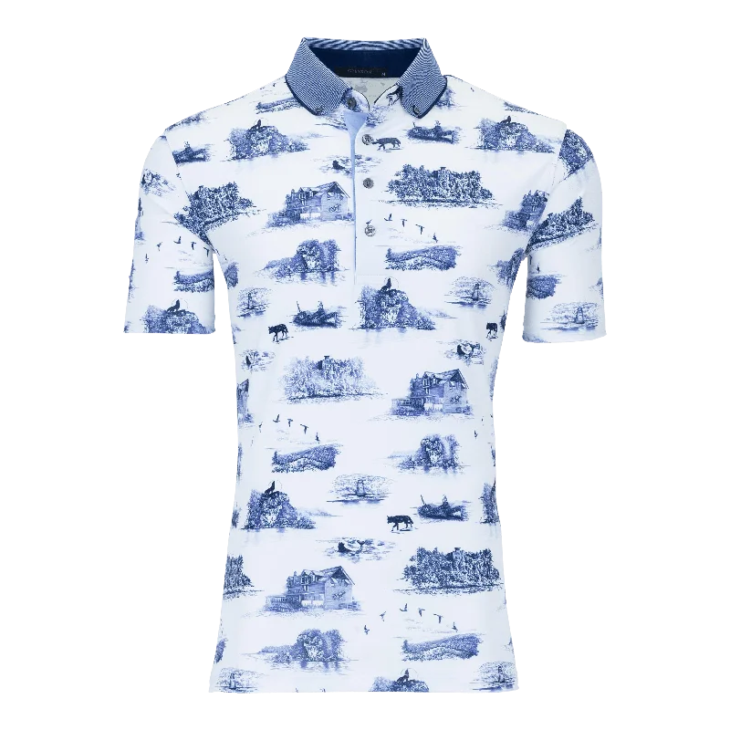 Lake Champlain Toile Polo