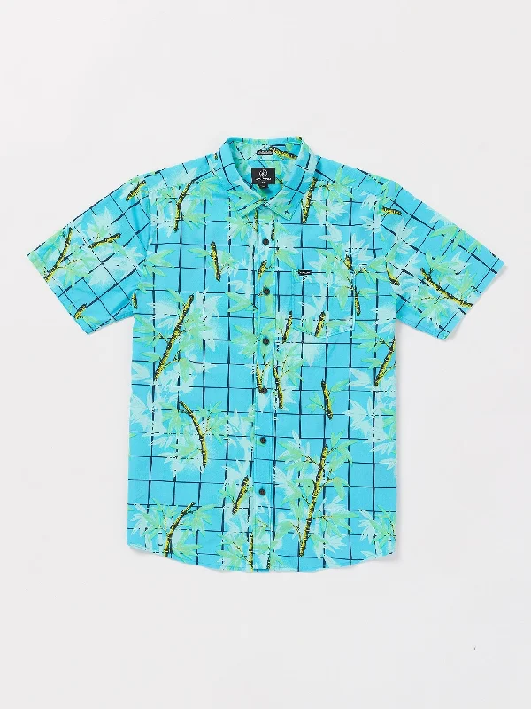 Bamboozeled Floral Short Sleeve Shirt - Clearwater