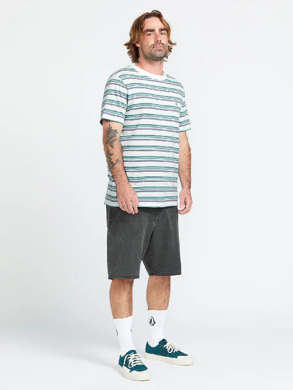 Commixt Crew Short Sleeve Shirt - Off White