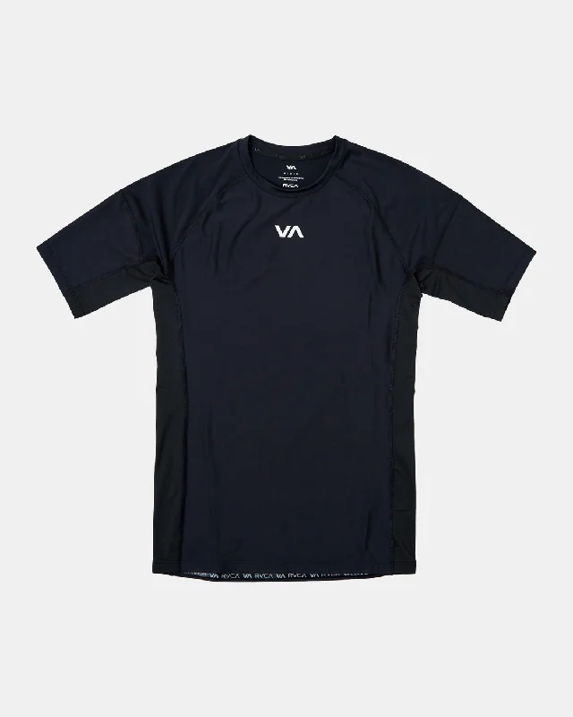 Compression Technical Short Sleeve Top - Black