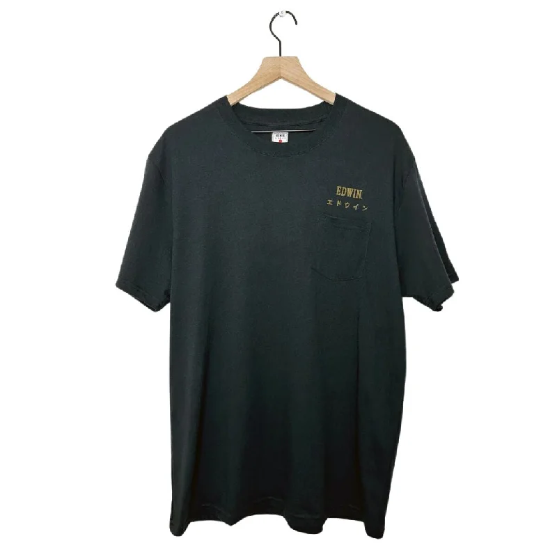 Short Sleeve Pocket Tee (Black)